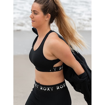 Fitness podprsenka Roxy Bold Moves Sports Bra anthracite 2024 - 13