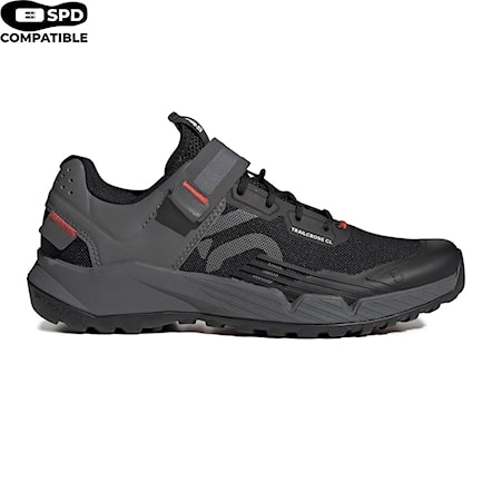 Bike Shoes Five Ten 5.10 Trailcross Clip-In Wms core black/grey three/red - 1