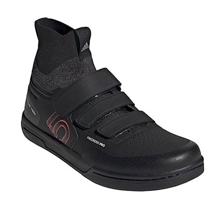 Bike Shoes Five Ten Freerider Pro Mid core black/solid red/grey three - 4