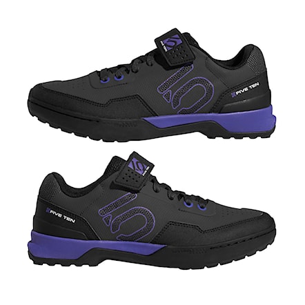 Bike topánky Five Ten Kestrel Lace W black/purple/carbon 2020 - 7