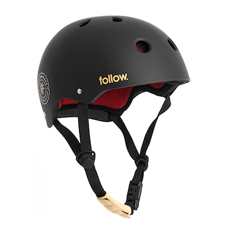 Kask wakeboardowy Follow Pro Helmet black/maroon 2021 - 1
