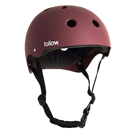 Kask wakeboardowy Follow Safety First Helmet burnt red 2022 - 1