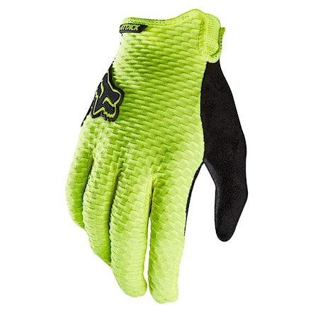 Snowboard Gloves Fox Attack flo yellow 2016 - 1