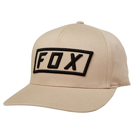 Kšiltovka Fox Boxer Flexfit sand 2019 - 1