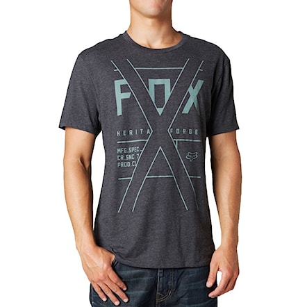 T-shirt Fox Crossed Fiction heather graphite 2015 - 1