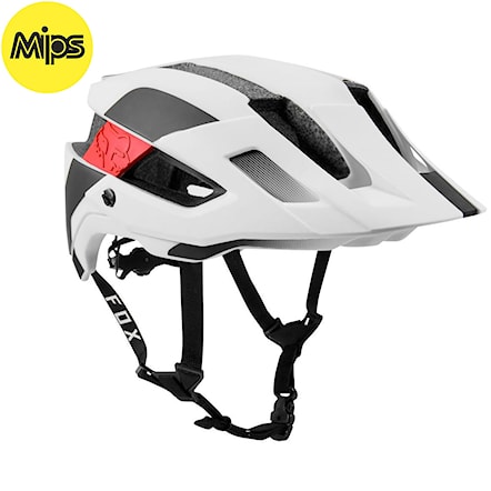 Bike Helmet Fox Flux Mips Conduit white/black 2019 - 1