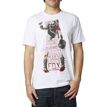 T-shirt Fox Heart Sinker optic white 2015 - 1