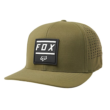 Czapka z daszkiem Fox Listless Flexfit olive green 2019 - 1