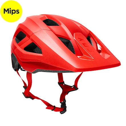 Kask rowerowy Fox Mainframe Mips Trvrs fluo red 2024 - 2