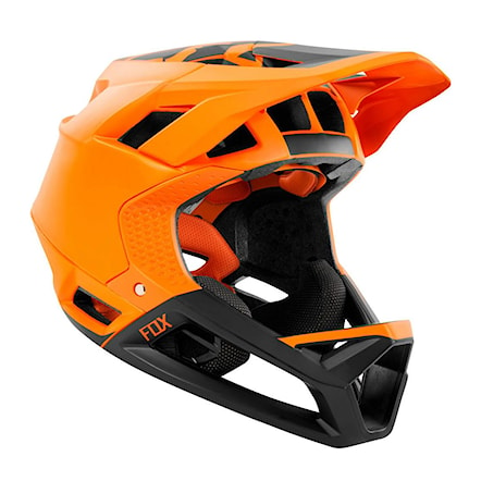 Bike Helmet Fox Proframe Matte atomic orange 2019 - 1