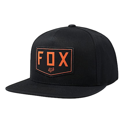 Cap Fox Shield Snapback black 2019 - 1