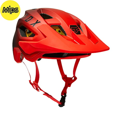 Bike Helmet Fox Speedframe Mips fluo red 2021 - 1