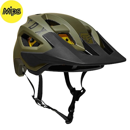 Bike Helmet Fox Speedframe Mips green/black 2021 - 1