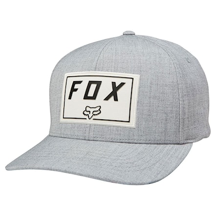 Czapka z daszkiem Fox Trace Flexfit steel grey 2019 - 1