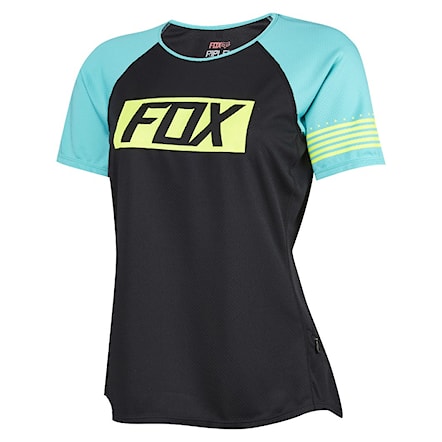 Bike koszulka Fox Wms Ripley Ss Jersey miami green 2016 - 1