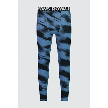 Underpants Mons Royale Cascade Merino Flex 200 Legging blue motion 2024 - 4