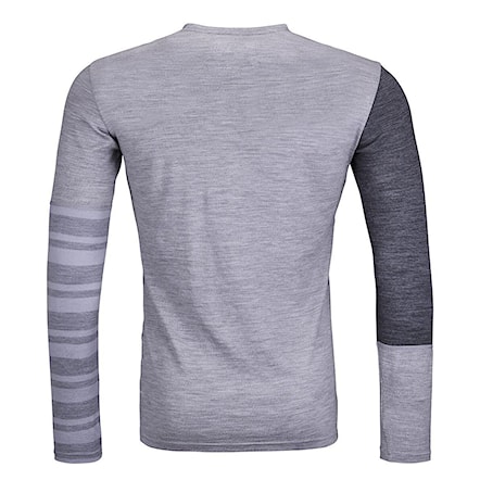 Koszulka ORTOVOX 185 Rock'n'wool Long Sleeve grey blend 2024 - 2