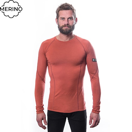 T-shirt Sensor Merino Active terracotta 2024 - 1