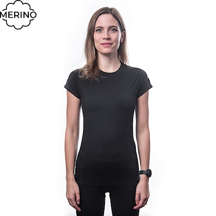 Koszulka Sensor Merino Air Dámské černá 2024 - 1