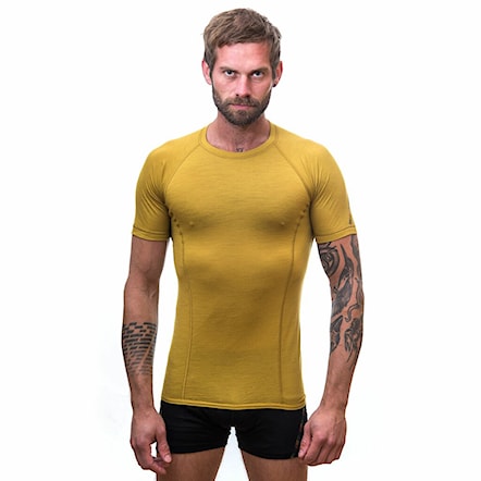 T-shirt Sensor Merino Air mustard 2023 - 3