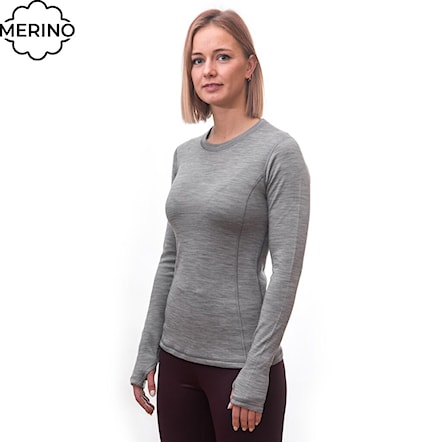 T-shirt Sensor Merino Bold Dámské cool grey 2023 - 1