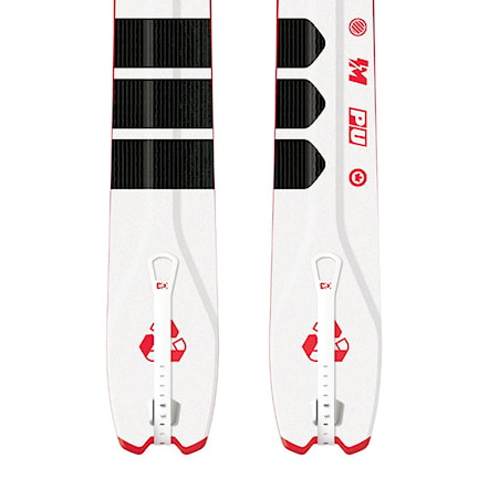 Diely pre splitboarding G3 Mounted Tail Connector Package white - 2