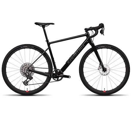 Gravel Bike Santa Cruz Stigmata CC RF 1× RSV 700C gloss black sparkle 2025 - 1
