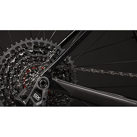 Gravel bicykel Santa Cruz Stigmata CC RF 2× RSV 700C gloss black sparkle 2025 - 5