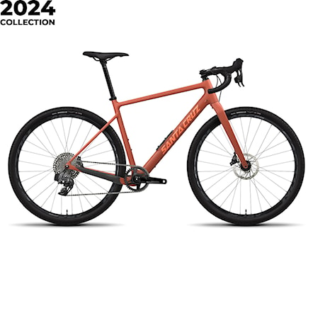 Gravel Bike Santa Cruz Stigmata CC Rival 1x AXS-Kit 700C matte brick red 2024 - 1