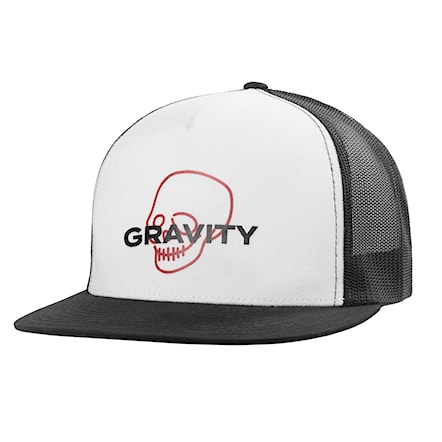 Czapka z daszkiem Gravity Bandit Trucker black/white/black 2020 - 1