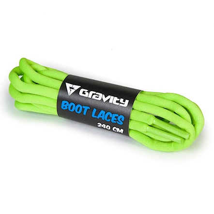 Tkaničky Gravity Boot Laces lime 2017 - 1