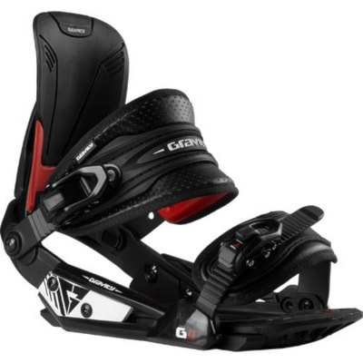 Vázání na lyže Gravity G2 black/red - 1