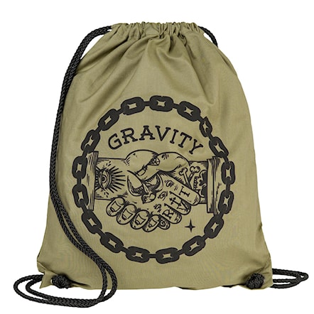 Plecak Gravity Handshake Cinch Bag canvas 2017 - 1
