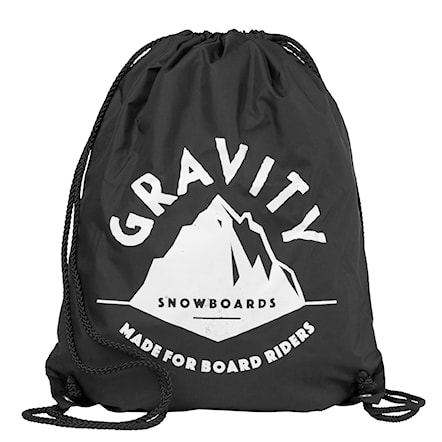 Batoh Gravity Peak Cinch Bag black 2017 - 1
