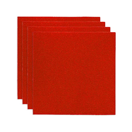 Longboard Grip Tape Blood Orange Ultra-Coarse 4 Pack red - 1