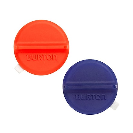 Grip na snowboard Burton Mini Scraper Mat translucent red/blue - 1