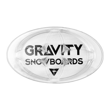 Snowboard Stomp Pad Gravity Logo Mat clear - 1