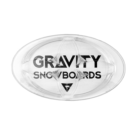 Snowboard Stomp Pad Gravity Logo Mat clear - 1