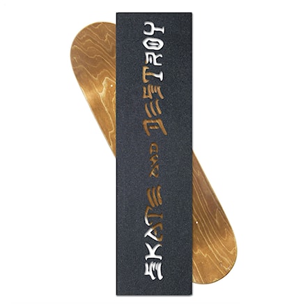 Skateboard Grip Tape MOB Thrasher black - 1