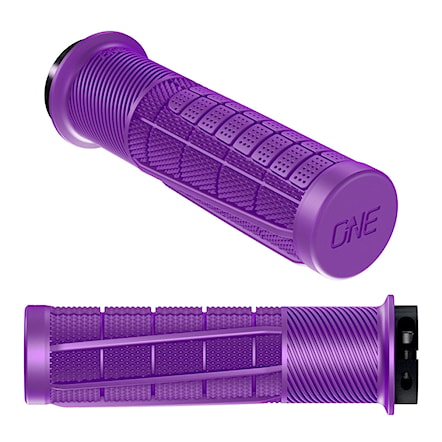 Bike grip OneUp Thin Lock-On purple - 1
