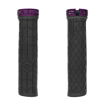 Bike grip Race Face Getta 30 mm black/purple - 1