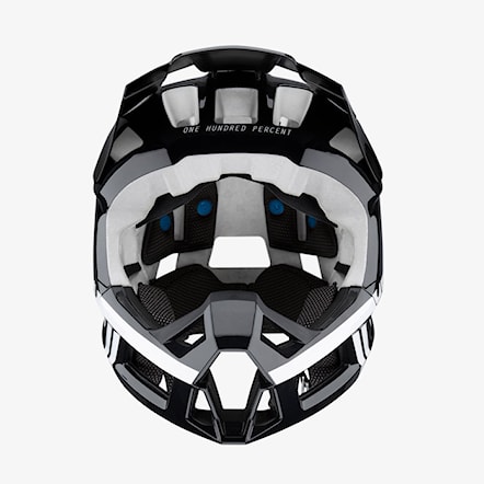 Bike Helmet 100% Trajecta w/Fidlock black/white 2023 - 3