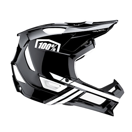 Bike Helmet 100% Trajecta w/Fidlock black/white 2023 - 1
