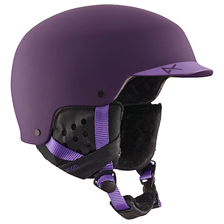 Snowboard Helmet Anon Aera imperial purple 2016 - 1