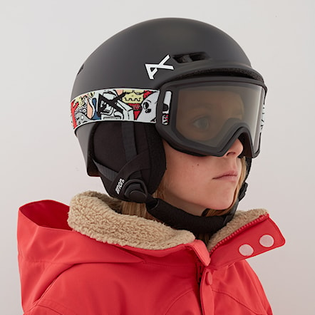 Snowboard Helmet Anon Burner black 2024 - 4