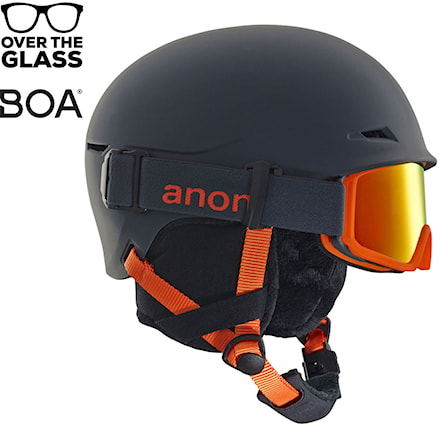 Snowboard Helmet Anon Define grey 2019 - 1