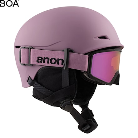 Snowboard Helmet Anon Define purple 2023 - 1