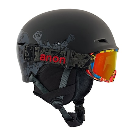 Snowboard Helmet Anon Define suckapunch black 2018 - 1