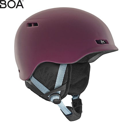 Snowboard Helmet Anon Griffon purple 2019 - 1