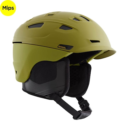 Snowboard Helmet Anon Prime Mips green 2021 - 1